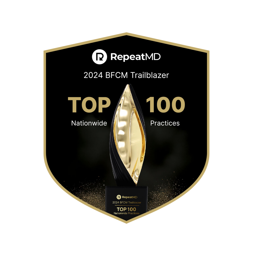 2024 Top 100 Nationwide Practices Award from RepeatMD